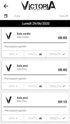 VICTORIA FITNESS CLUB android App screenshot 0