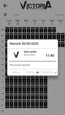 VICTORIA FITNESS CLUB android App screenshot 2